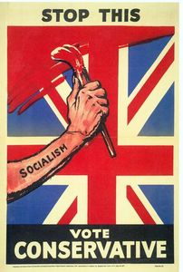 Conservative poster, 1929.