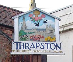 Thrapston_Town_Sign